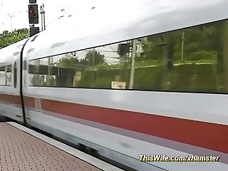 Train fucking with nasty wife