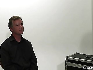 Caught cheating with ebony bbw in fishnets