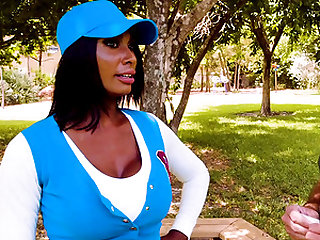 Brandi is a stunning black babe who wants to feel a white dong